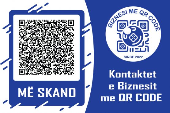 Kontaktet e Biznesit me QR CODE me paketën KONTAKT-VIRTUAL